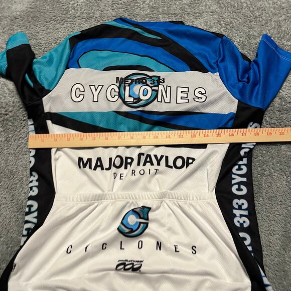 Podiumwear Cycle Jersey Shirt Womens XL Performance Cycling Pocket * - Picture 5 of 7